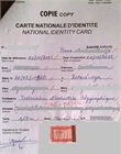 Photocopie timbrée de la pièce d'identité